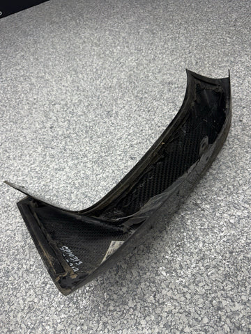 BMW 15-20 F80 F82 F83 M3 M4 Front Bumper Left Carbon Fiber Splitter Trim OEM