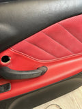 Honda S2000 S2k Red Door Panel Card Trim Right Passenger