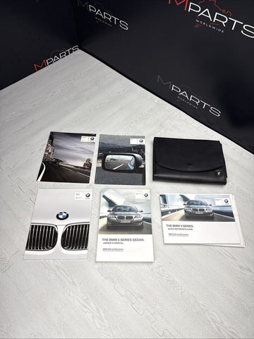 2012-2017 OEM BMW F10 5-series Sedan 528I 535i 550i Owners Manual Book SET