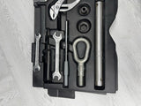 BMW OEM Z3M ROADSTER TRUNK LID TOOL KIT TRAY REAR FLAP GRAY + TOOLS
