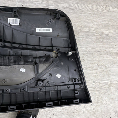 01-06 BMW E46 M3 FRONT PASSENGER RIGHT SIDE DOOR PANEL CARD BLACK OEM