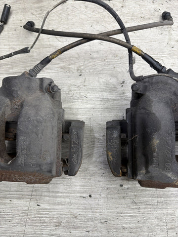 BMW E39 M5 98-03 Front Calipers Brakes OEM *Cut*
