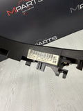 OEM 01-06 BMW E46 M3 Upper Lower Steering Wheel Trim Cover Plate Black