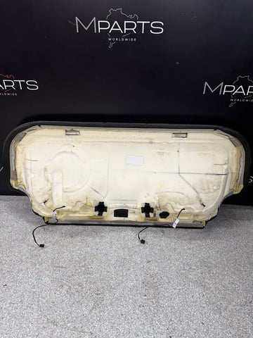 15-18 BMW F80 M3 Sedan Rear Bench Seat Bottom Pad Black Leather Heated OEM