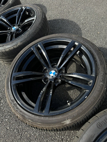 OEM Genuine BMW F80 F82 F83 M3 M4 Rim Wheel Double Spoke 437M 9JX19 10JX19 SET