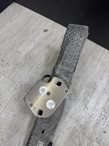 01-06 BMW E46 M3 Front Bumper Rebar Reinforcement Beam *Small Crack*