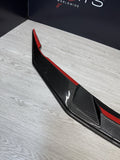 (PICKUP ONLY) 20-24 BMW F90 M5 PRE LCI CARBON FIBER FRONT BUMPER LIP RWCARBON