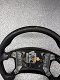 95-99 BMW E36 M3 Steering Wheel Black 4 Spoke