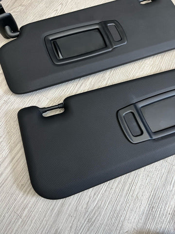 18-23 BMW X3M X4M X3 X4 Front Sun Visors Set OEM Black
