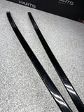 GENUINE 15-20 BMW F82 M4 COUPE ROOF MOLDINGS RACK TRIMS BLACK 7285925