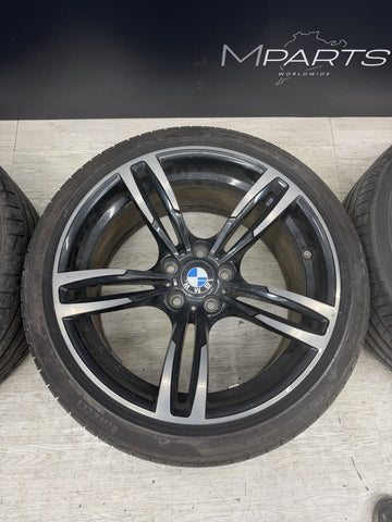 BMW 15-20 F80 F82 F83 M3 M4 Style 437M M Double Spoke Rims Wheels OEM