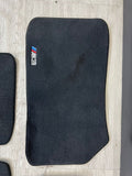 Used Genuine 2008-2013 BMW E92 M3 Carpets Floor Mats Black Front & Rear