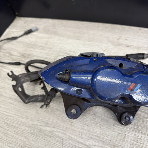 BMW 15-20 F87 M2 F30 F31 F80 F82 F83 M3 M4 Front Left Driver Brake Caliper Blue