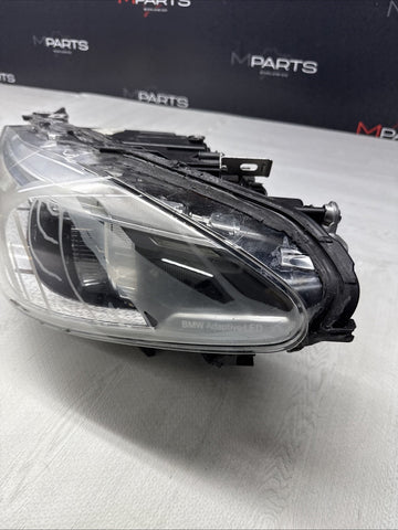 14-16 BMW F10 F11 535i 550i M5 LED Left Adaptive Headlight Complete *Flooded