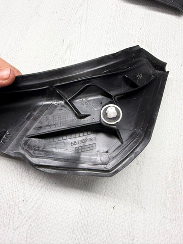 17-23 BMW G30 5 Series F90 M5 Rear Trunk Lid Water Channels Trim Trims OEM