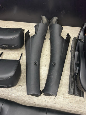 01-06 BMW E46 M3 Convertible Interior Heated Seats & Panels Nappa Black