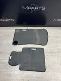Genuine 01-06 BMW E46 M3 Coupe Carpets Floor Mats Black Front