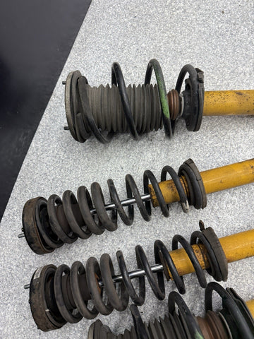 00-03 BMW E39 M5 V8 S62 Complete KONI Front & Rear Struts Shocks Stock Springs