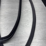 01-06 BMW E46 M3 Rear Vent Quarter Glass Window Seal Gasket Weatherstrip Set OEM