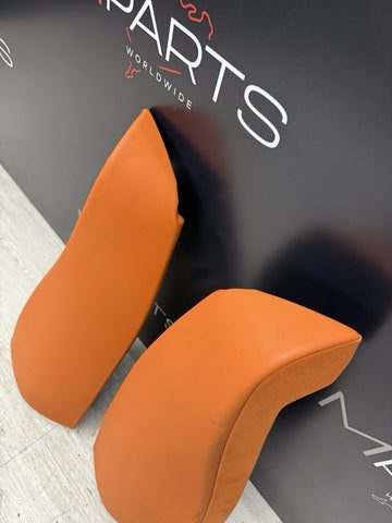 BMW 21-26 G20 G80 M3 Sedan Rear Seats Bench Bolsters Kyalami Orange Leather