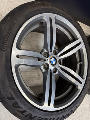 06-10 BMW M5 M6 E60 E63 E64 Style 167 Wheel Set Rim With Tire 19” Factory OEM