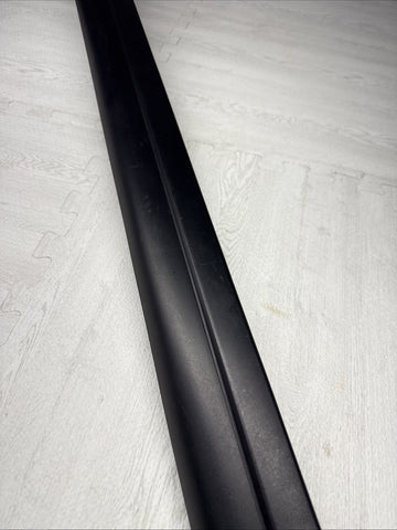 BMW E46 325 330 M3 Front Right Passenger Door Sill Scuff Plate Trim Black OEM