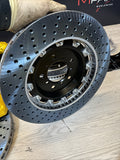 NEW 01-06 BMW E46 M3 BREMBO Big Brake Kit Yellow Calipers Rotors Set Plug Play