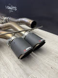 BMW 15-20 F80 F82 F83 M3 M4 FULL TITANIUM EXHAUST AKRAPOVIC + CARBON TIPS