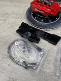 NEW 01-06 BMW E46 M3 BREMBO Big Brake Kit Red Calipers Rotors Set Plug Play