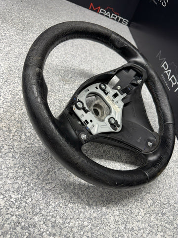 OEM Genuine BMW 08-13 E90 E92 E93 M3 Leather Steering Wheel DCT *Worn*