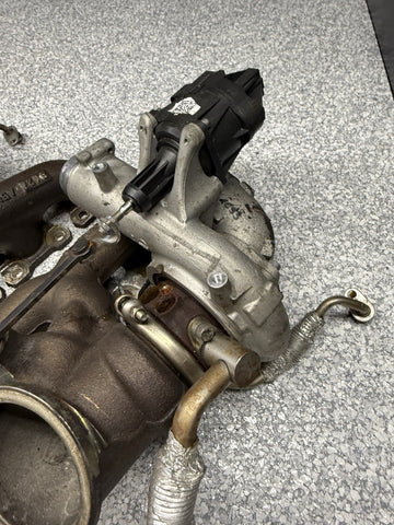 BMW 15-20 F80 F82 F83 M3 M4 S55 TURBOS TURBO CHARGERS + WASTEGATES OEM SET
