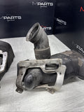 BMW E46 M3 OEM (2001-2006) BRAKE AIR INLET DUCTS + BRACKETS PAIR *NO BROKEN TABS