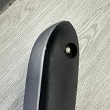 01-06 BMW OEM E46 M3 Brushed Aluminum/Black Vert Trim Armrest Left Driver Rear