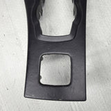 09-13 BMW E93 M3 CONVERTIBLE DCT CIC LEATHER CENTER CONSOLE TRIM