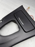 9-13 BMW M3 E92 E93 AUTOMATIC SHIFTER COVER BEZEL PANEL Black OEM 7903962 *notes