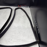 BMW 94-99 E36 M3 Coupe Panel Window Gaskets Seal Black Quarter Rear OEM