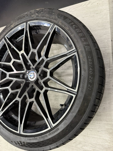 BMW X3M X4M 2022-2024 21" Front OEM Wheel Rim Style 892M 36119501476 9501476