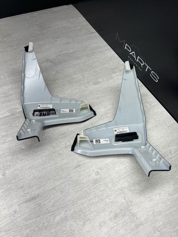 2020 - 2024 BMW F92 F93 M8 Rear Trims Covers Belt Slots OEM