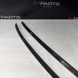 BMW E46 325 330 M3 Roof Rails Moldings Trims Pair Coupe OEM