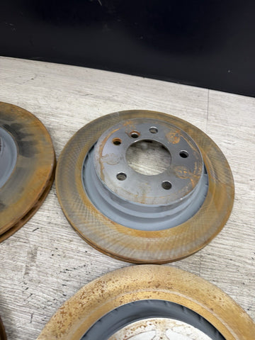 98-02 BMW Z3M Front Rear Discs Brake Rotors Original *Notes*