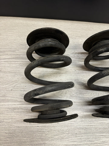 01-06 BMW E46 M3 Convertible Rear Axle Coils Springs Pair White Markings