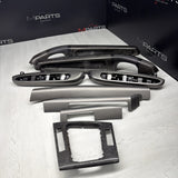 01-06 BMW E46 M3 Coupe Interior Armrests Trim Set Titan Shadow Black *Notes*