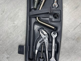 BMW 01-06 E46 325 330 M3 Coupe Emergency Trunk Tool Kit Assembly + Tools OEM