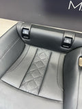 BMW 20-25 F92 M8 Coupe Rear Black Leather Bottom Bench Seat Cushion