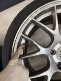 19” Apex EC-7 Square Rims Wheels Set BMW 19x9.5 ET35
