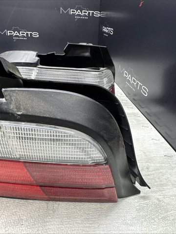 BMW 3 Series E36 2DR Coupe 94-99 Rear Clear Tail Lights Lamps Set