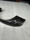 BMW E46 M3 01-06 Carbon Fiber Steering Wheel Upper Steering Buttons Trim