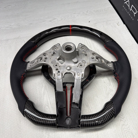 15-20 BMW F80 F82 F83 M3 M4 OHC Carbon fiber Steering Wheel Manual DCT