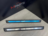 BMW G22 G82 G83 M4 Competition Scuff Plates Entrance Door Sills OEM 8085272-06
