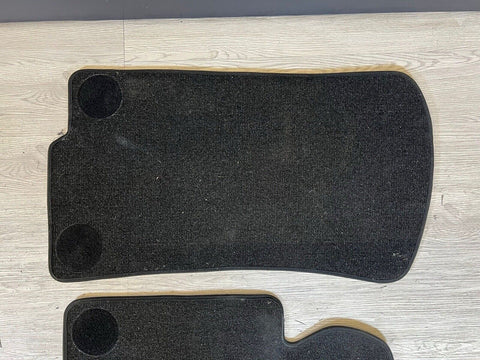 Genuine 2008-2013 BMW E92 M3 Carpets Floor Mats Black Front & Rear